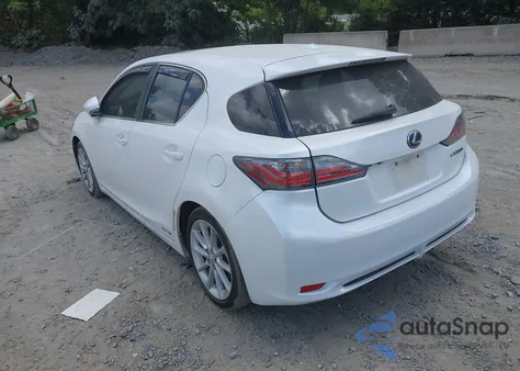 2013 Lexus Ct 200H z USA, uszkodzony, nr VIN JTHKD5BH1D2153279